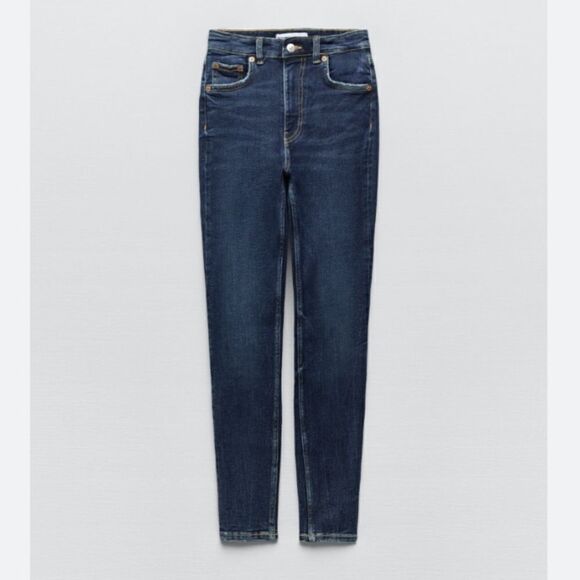 NWT! Zara vintage skinny jeans. Medium wash - Picture 15 of 15